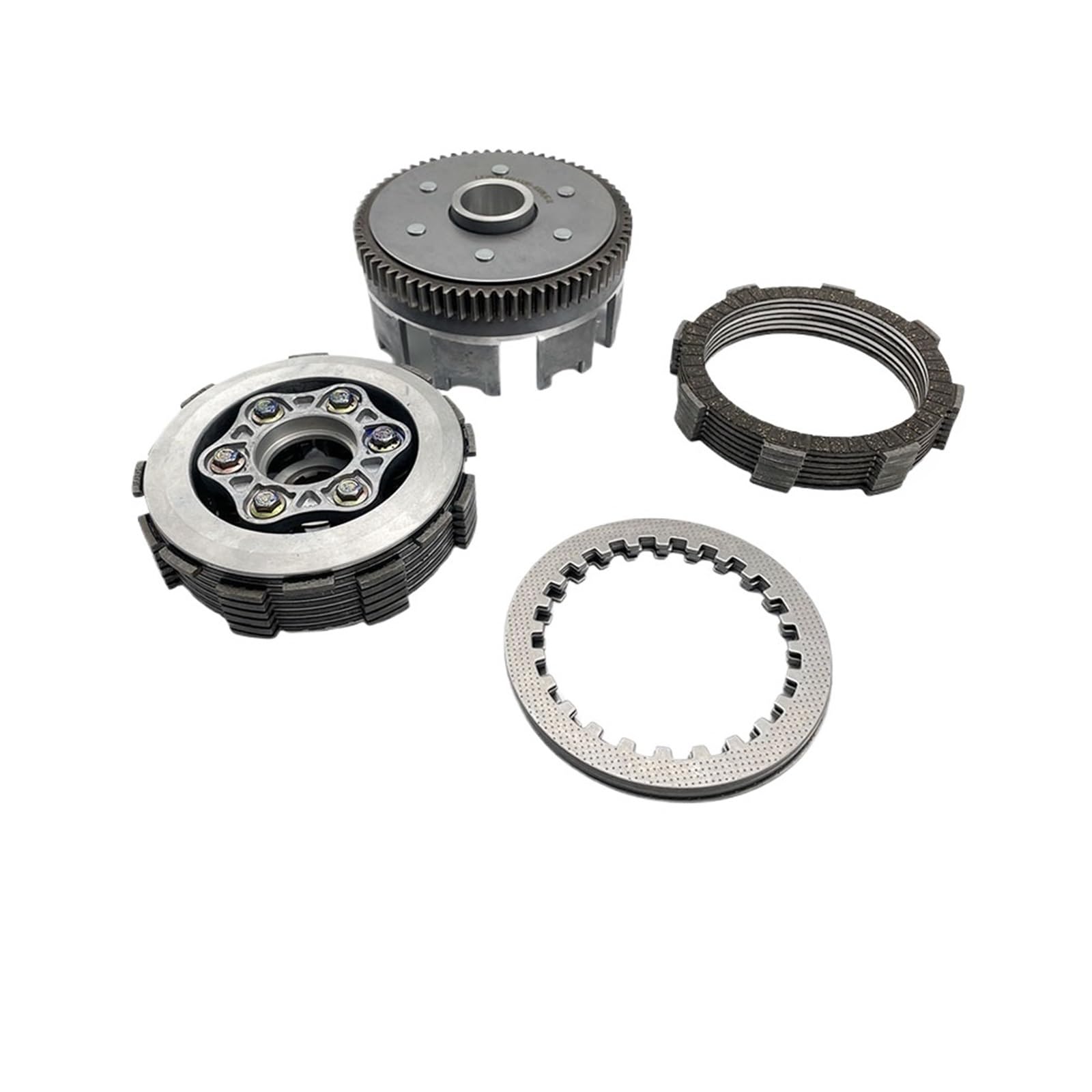Aueeyhdo Clutch Center Hub Motorcycle Clutch Disc For Loncin 4T Engine Ybs300 Clutch Assembly