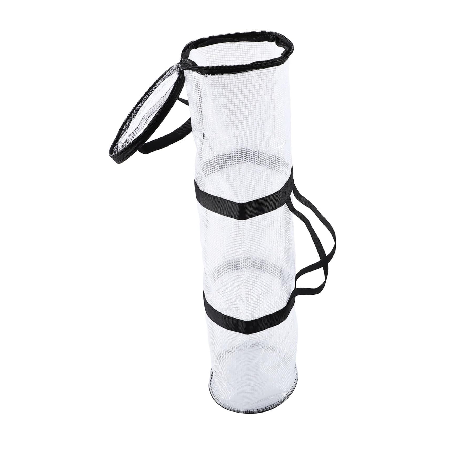 FOMIYES Christmas Wrap Organizer Storage Bag for Wrapping Paper and Ribbons Transparent Zipper Closure Design for Holiday Storage for under Bed Closet