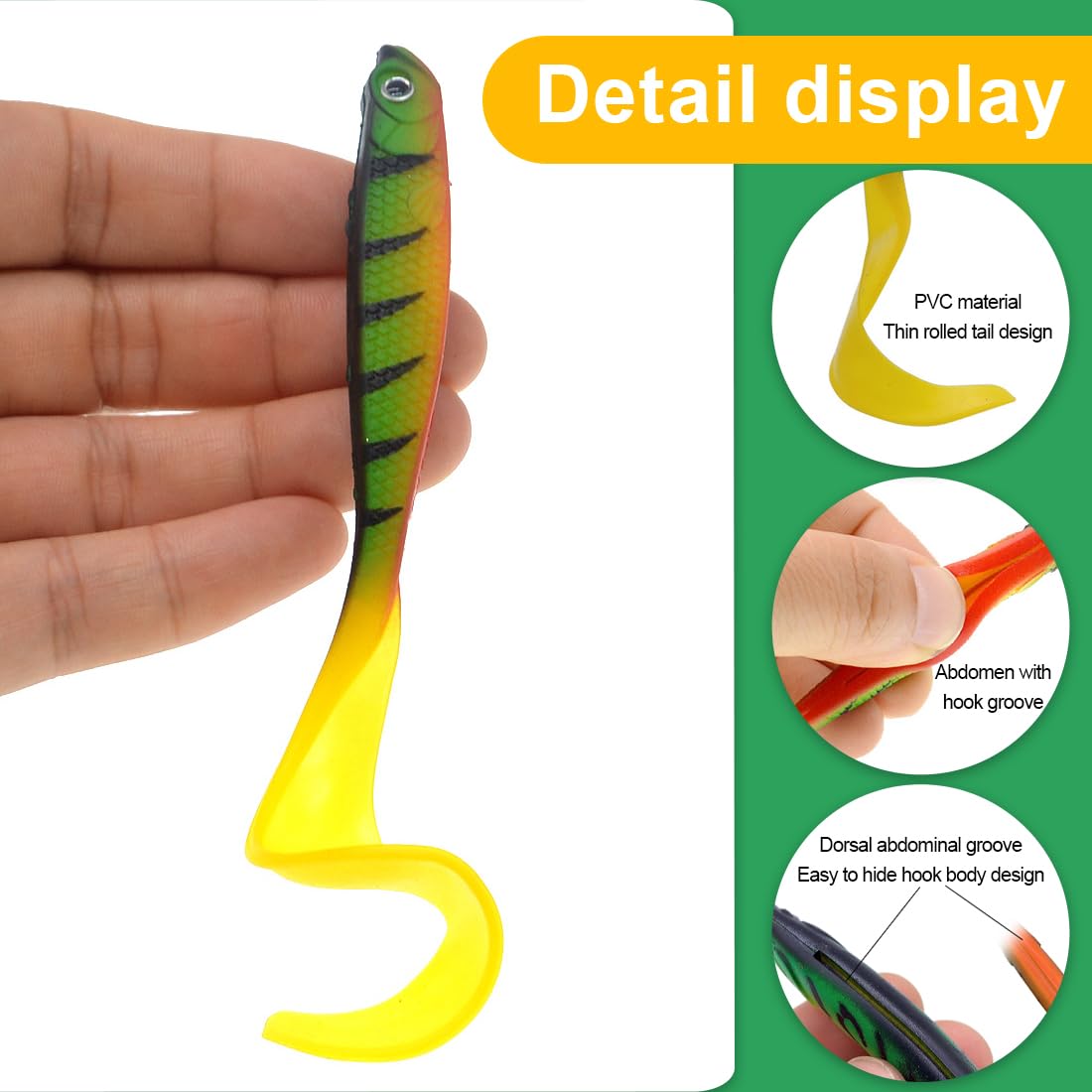 Fogli Per Spinner Storfisk, Set Da 6 Esche Artificiali In Metallo Con Vite A Molla. Misura 70 Mm (lamina 32 Mm). Ideali Per Potenziare Esche In Gomma E Plastica. Colori: Argento, Oro, Blu.