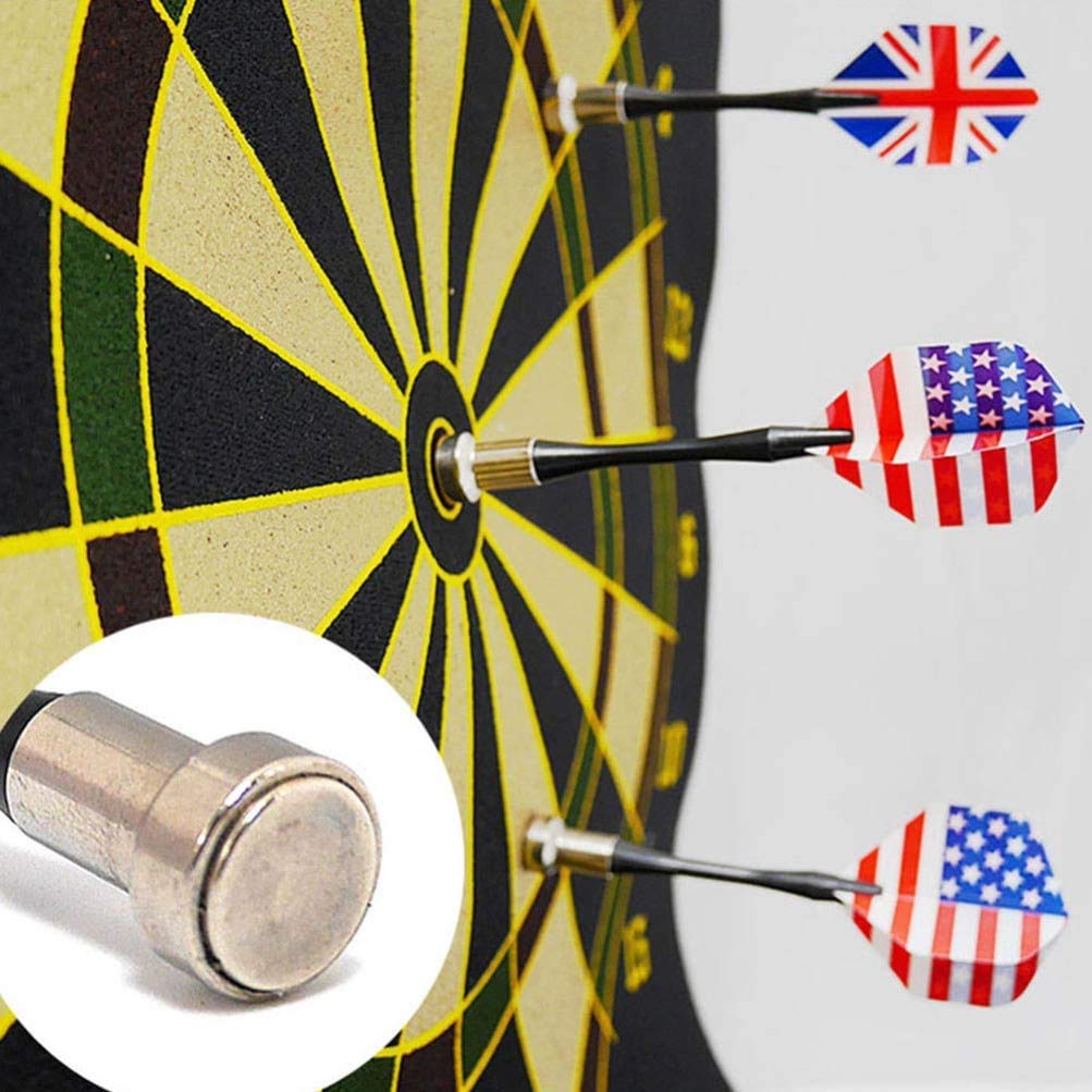 POFET 12 freccette magnetiche di ricambio in plastica per bersaglio gioco interno