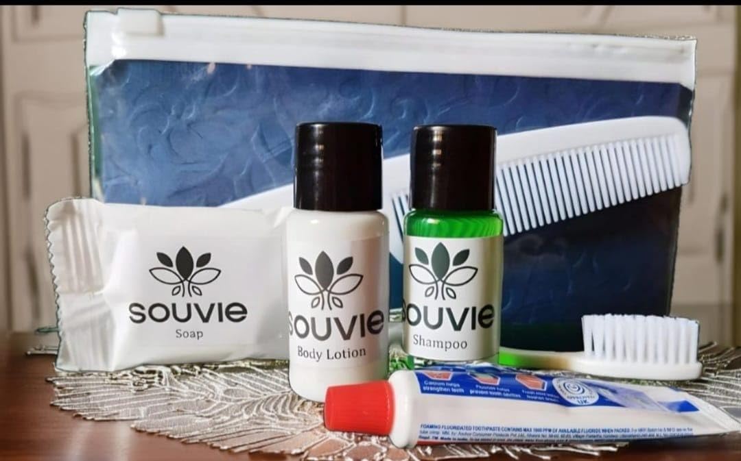 Hotel toiletries kit for Guest house hospital gym resorts homestay Pack of 50 kits-image-24