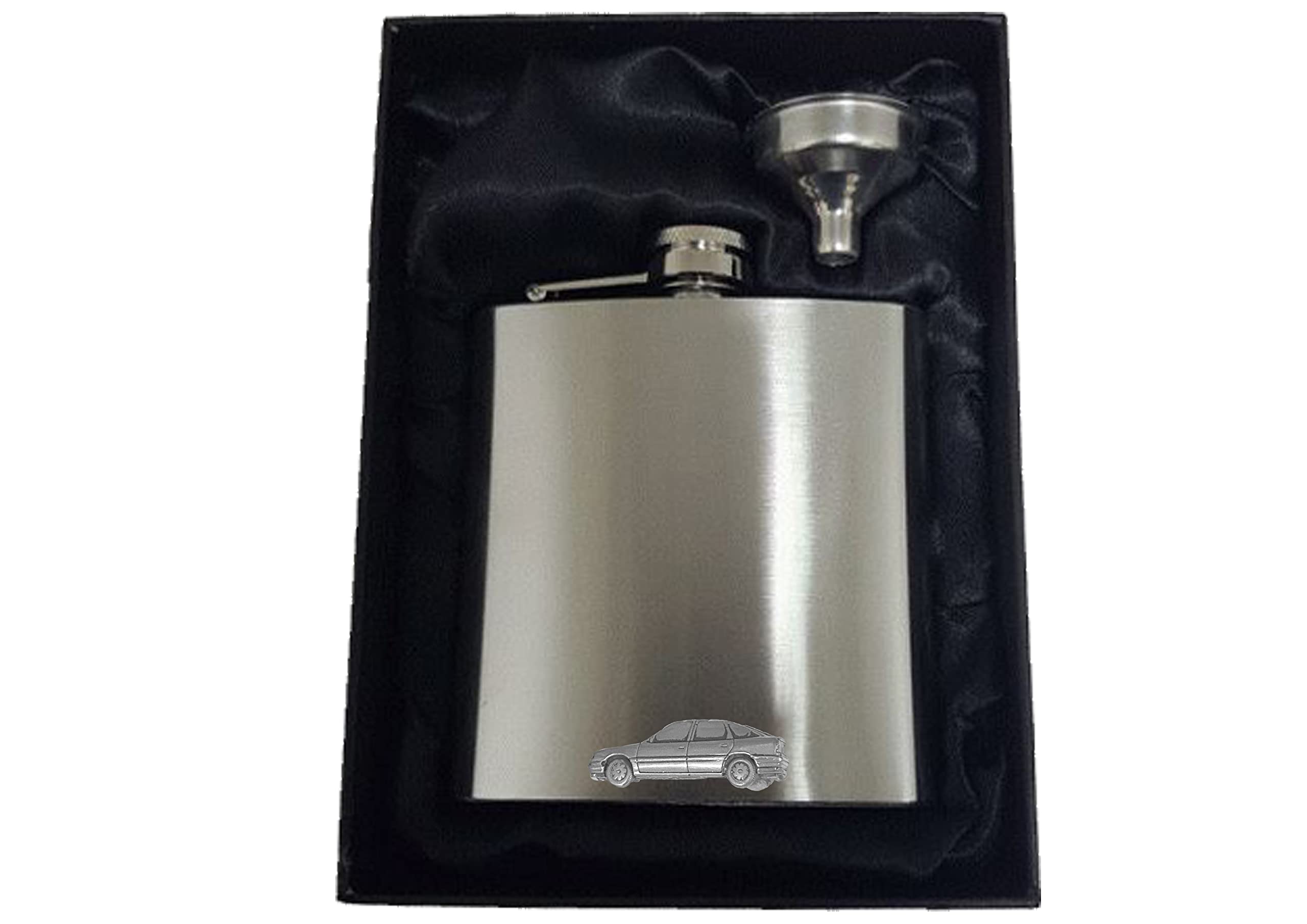 Vaux Cavalier mk3 flasque inox 177 ml : fiole de poche étanche avec relief 3D