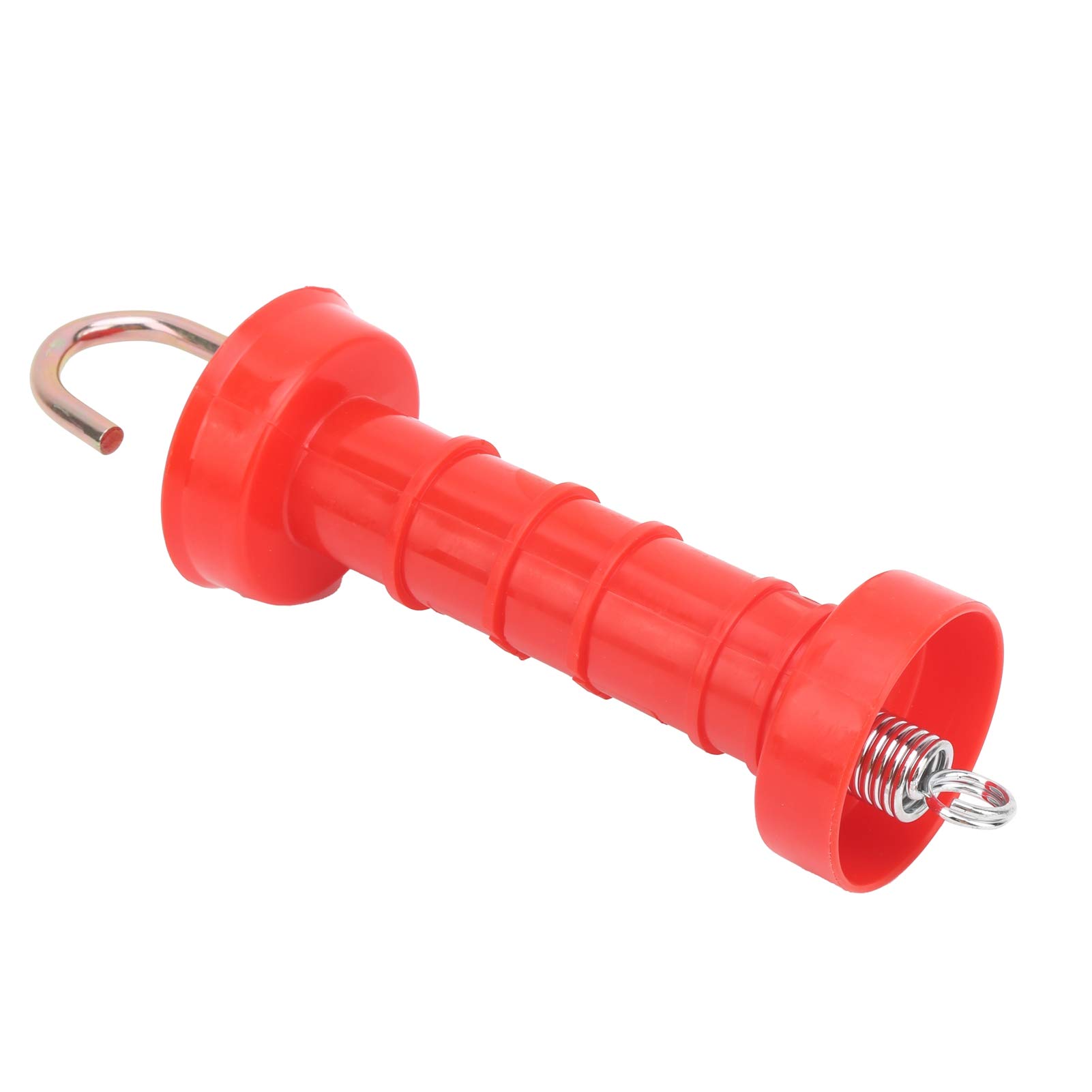 Maniglie per Cancelli per Recinzione Elettrica 10 Pezzi Rosso ABS Caldo Freddo con Isolatori 10 Pezzi Il Prodotto in Tessuto ABS Ha Isolatori per Recinzione Elettrica