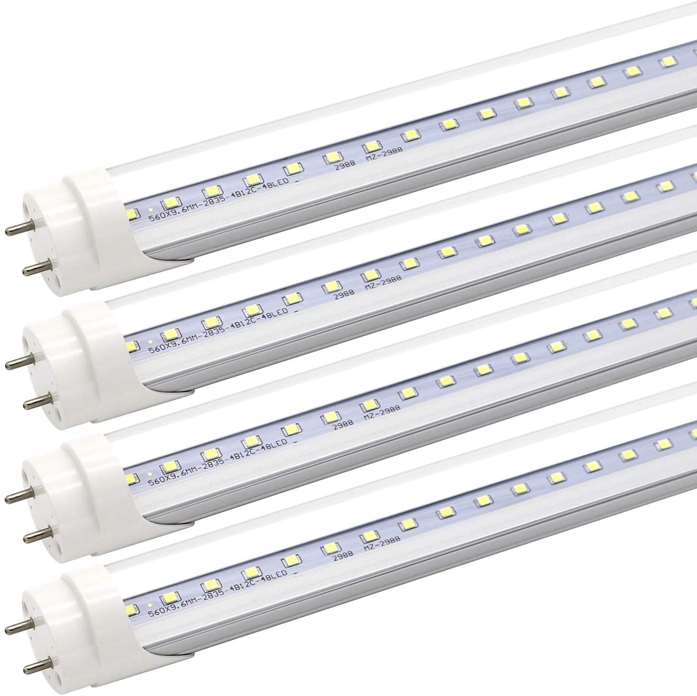 Amazon.co.jp: 【6本セット】植物育成ライト 全スペクトル LED蛍光灯直