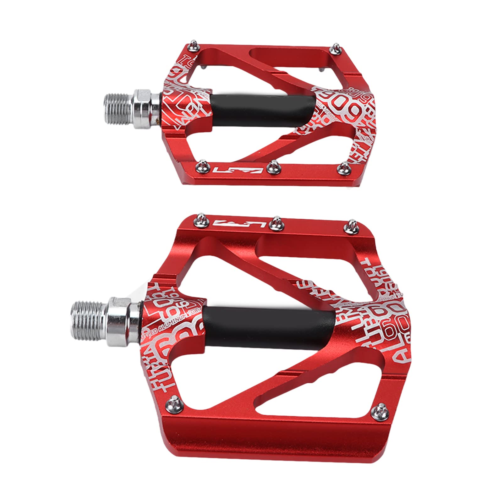 Pedal de Bicicleta de montaña Bicicleta de Aluminio Pedal de rodamiento de Aluminio Ultra Ligero Palin Pedal contra el Deslizamiento para Ciclistas