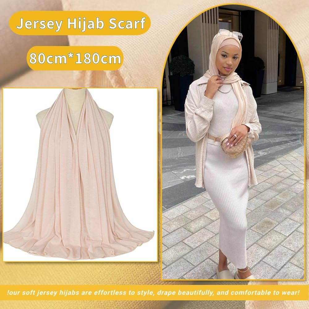 Head Wraps for Women Headwraps Long Hijabs Scarf Large Headscarf Tie Hair Wrap - Image 3