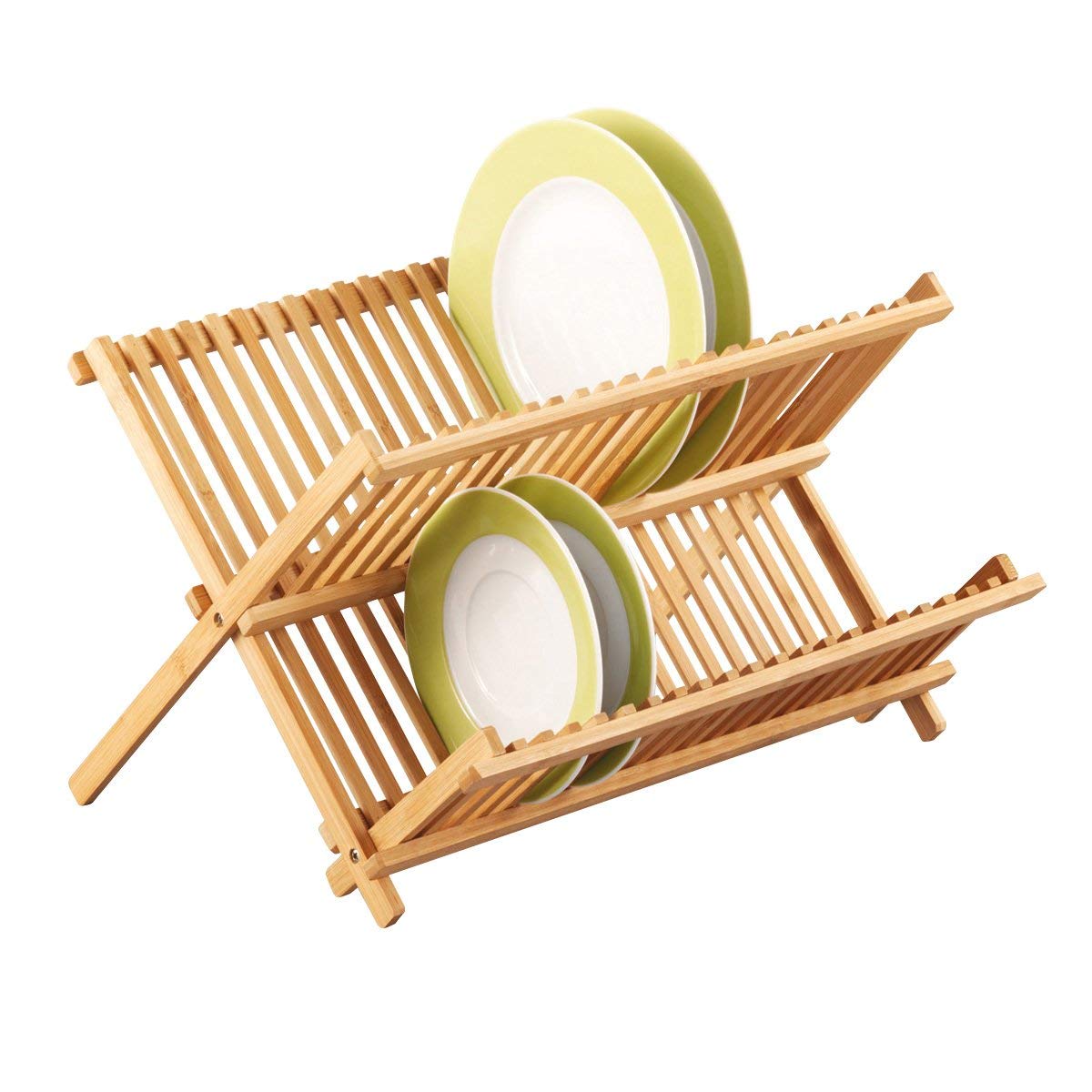 Zeller 25341 42 x 35 x 27.5 cm Dish Drying Rack Bamboo