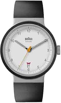 Amazon.com: Braun Men's 40mm Automatic Watch with Black Rubber