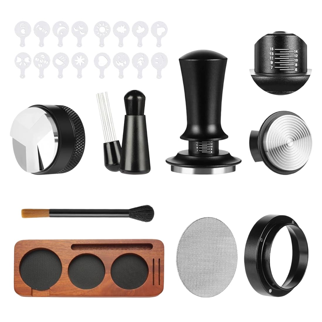 Zestaw akcesoriów do espresso z tamperem do kawy 53 mm