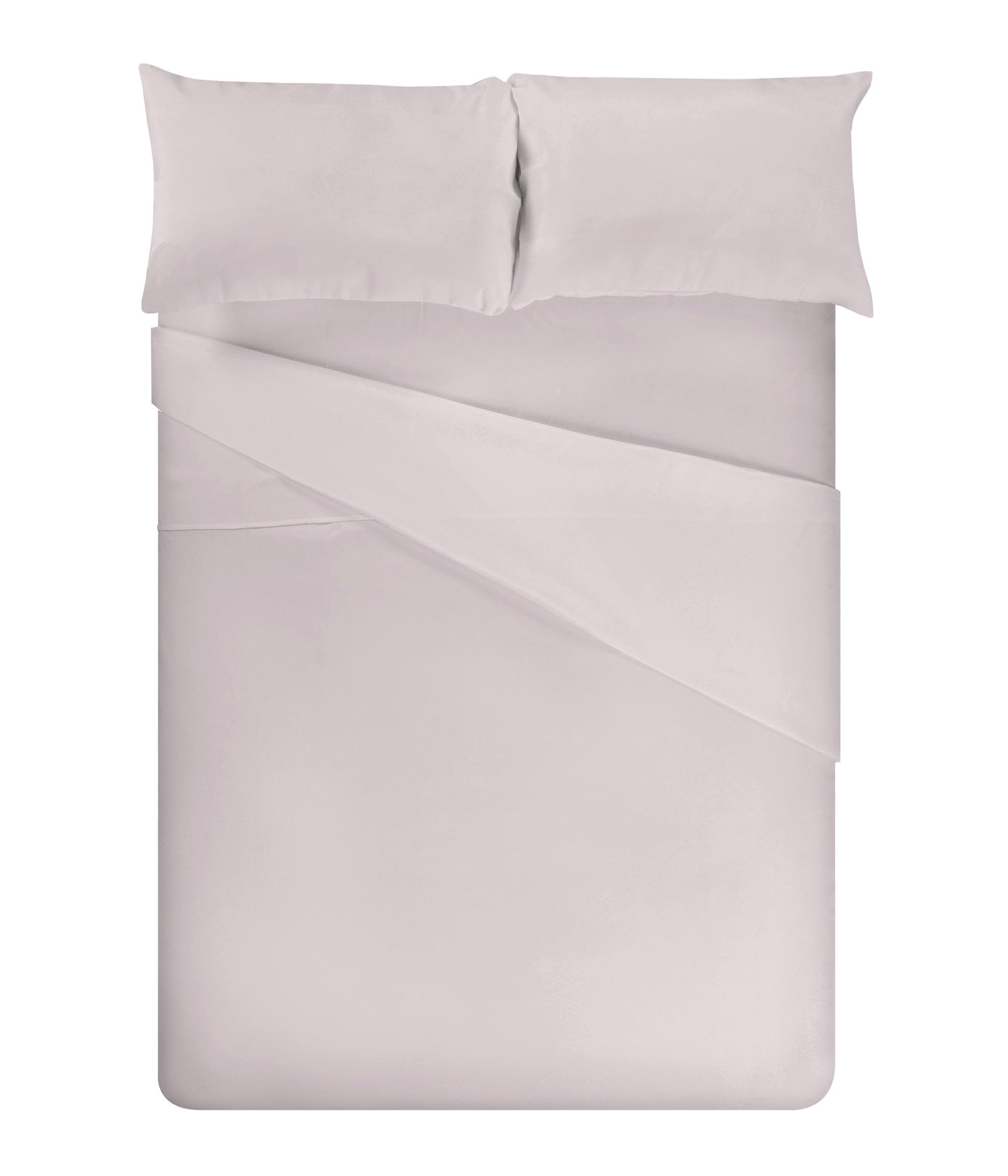 Palid Pink Funda nórdica | 100% algodón | Sin Encogimientos | Mejora tu Descanso | No se Arruga | Reducción de alergias | Cama 90 / 160x260cm + 1 Almohada 45x110 cm