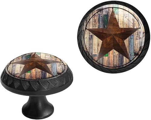 Elohiym Paquete de 2 pomos rústicos de estilo retro para gabinete, pomos de cristal para aparador, pomos redondos para cajones, tiradores para