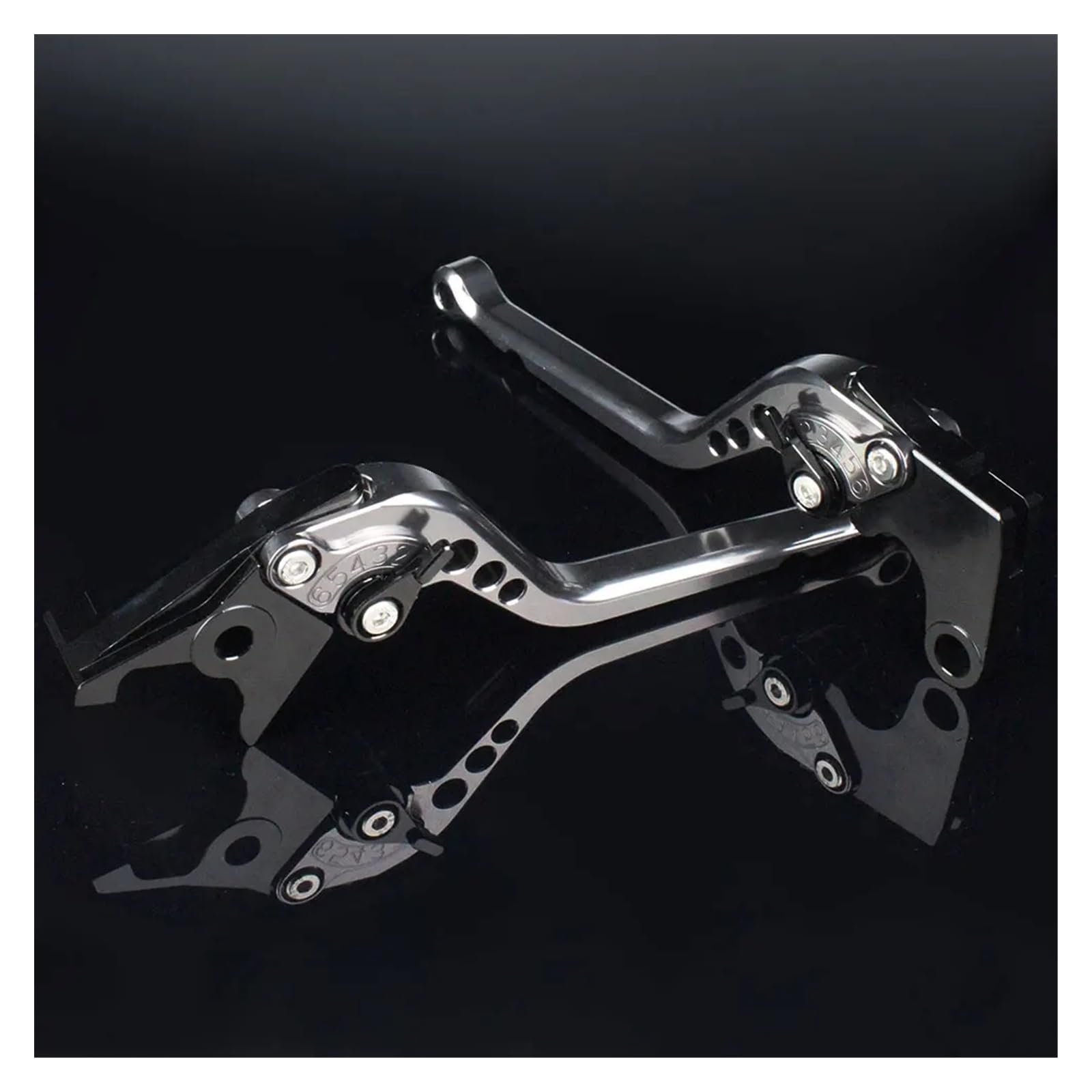 Ewsjg Gray 177Mm Adjustable Motorcycle Brake Clutch Levers For Vespa Px Disc Models Lml 125 150 200 Star Px125 Px150 Front Disc Rear Durm Clutchs Brakes Handle Levers