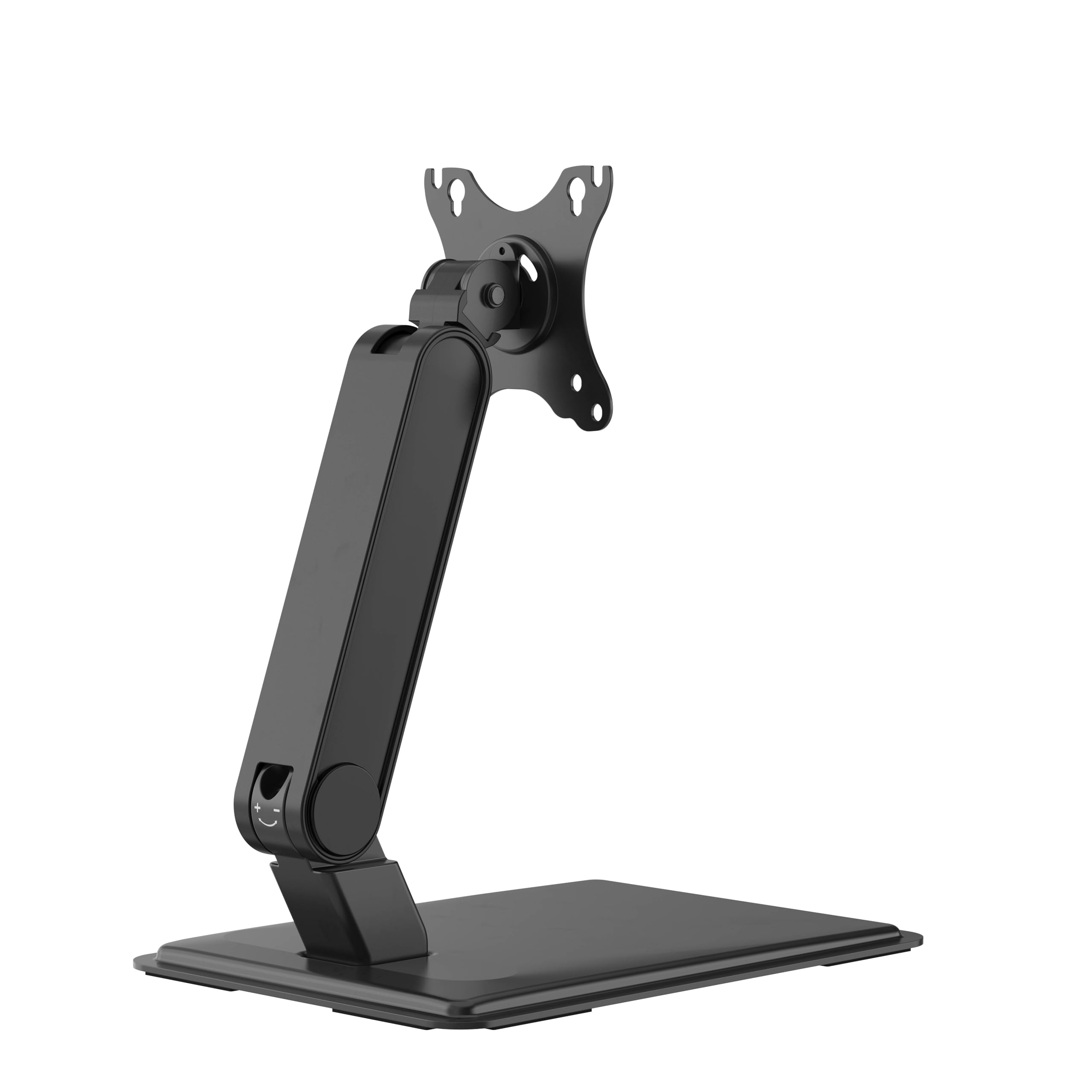 Conecto Soporte de Monitor, para Pantalla táctil, VESA 75 y 100, 17-32 Pulgadas, hasta 8 Pantallas KG, Giratorio 360°, inclinable, Ajustable en Altura, Negro
