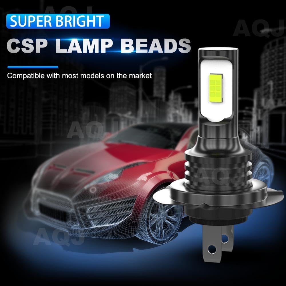 For Honda Goldwing 1800 2001 2002-2017 Front H7 High Or Low Beam，Super Brighter, 8000K Ice Blue, 1:1 Halogen Size, Plug and Play, Canbus Ready Fog Light Bulbs, Pack of 2