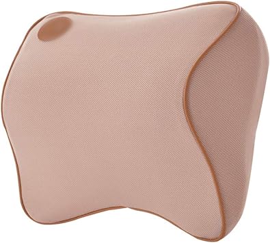 N/E ZHEXUNDIAN Fashion Car Headrest ,Memory Cotton Neck Pillow, Car Bone Neck Pillow ,Multi-Color Choice Car Interior Products Color Dark Beige