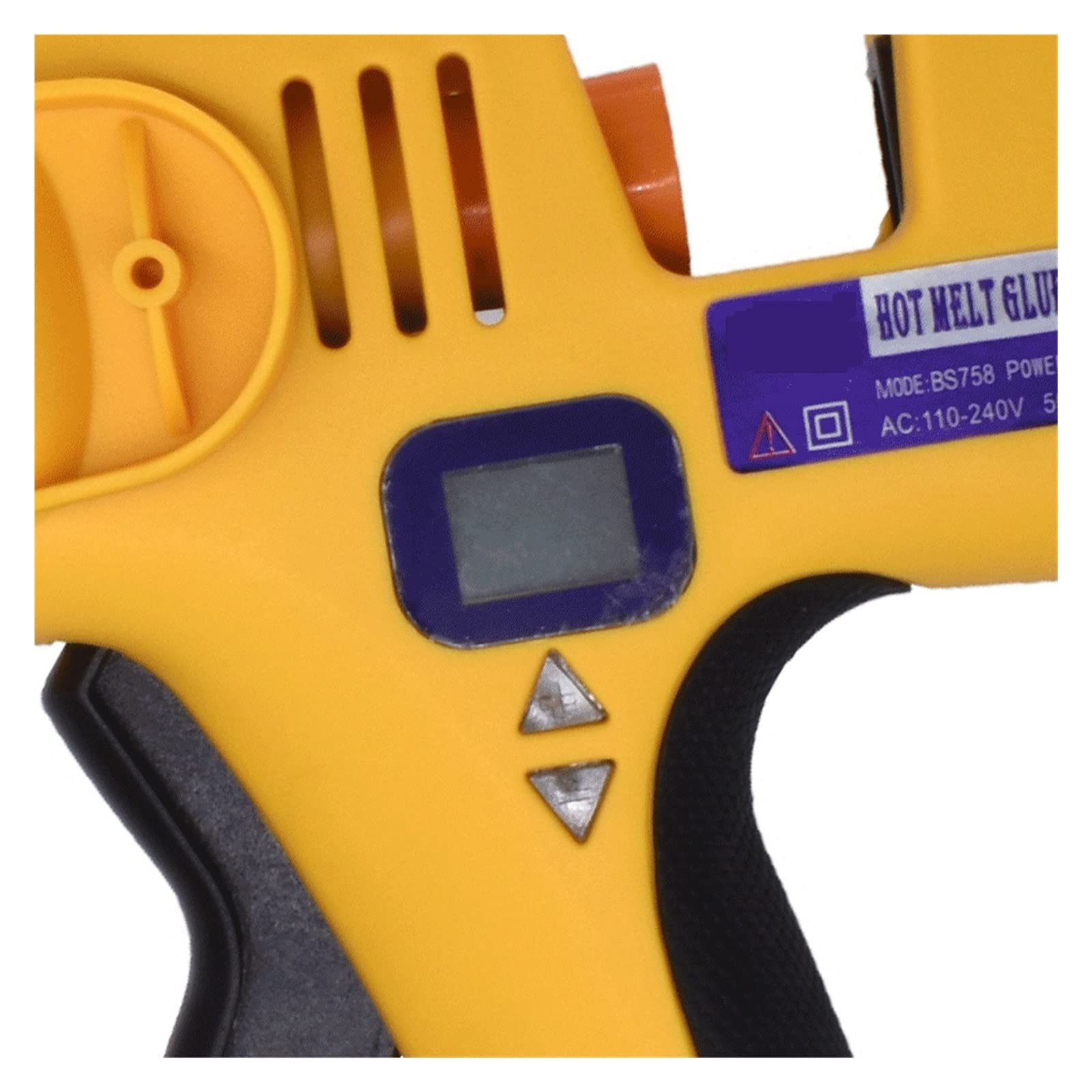 60W ~ 500W Profesjonalny Pistolet Do Klejenia Na Gorąco, Dysza Z Czystej Miedzi, Regulowana Temperatura O Dużej Mocy Użyj Kleju W Sztyfcie 11mm Szybkie Niezawodne Klejenie(BS-723)