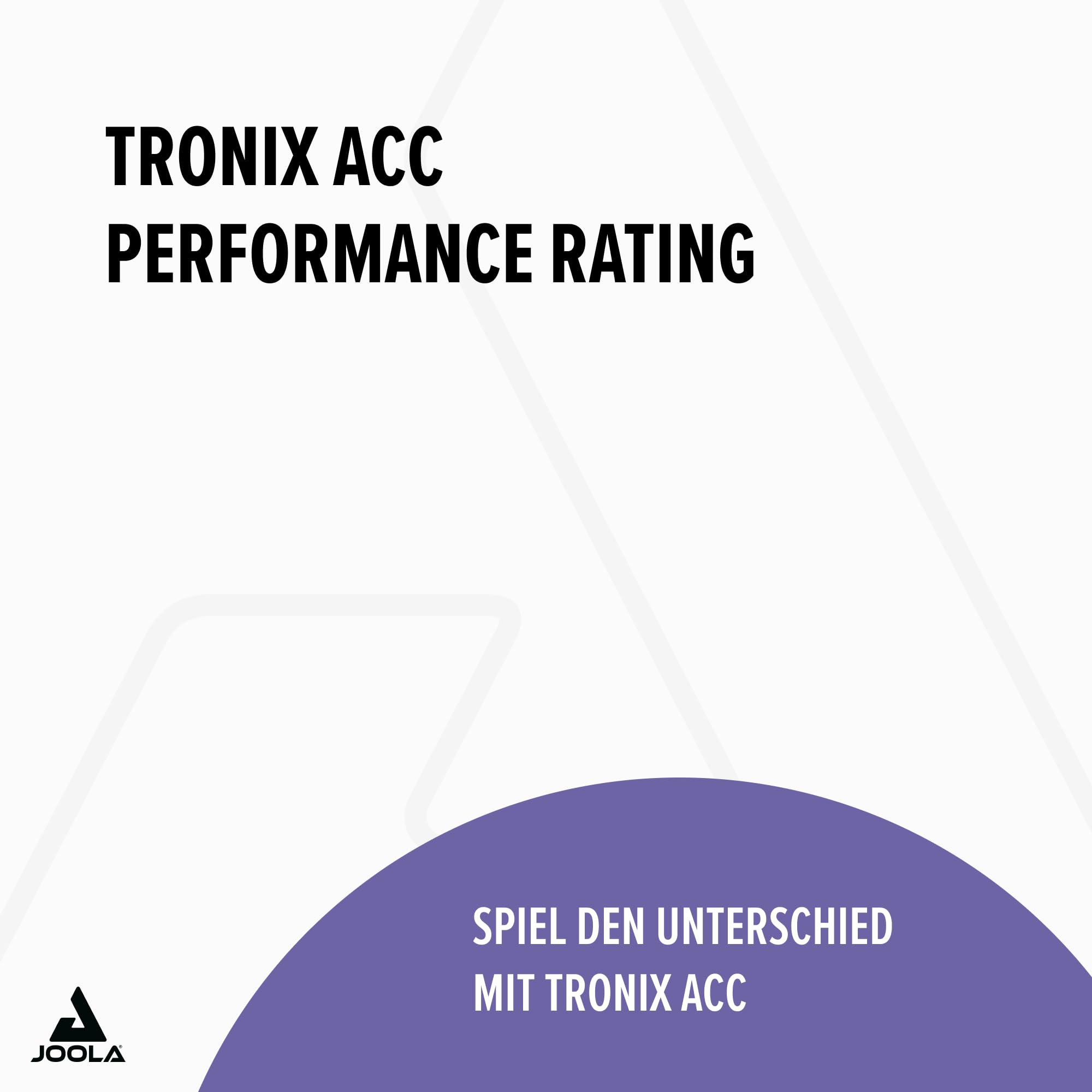 JOOLA Tischtennis-Belag TRONIX Acc Rot Max