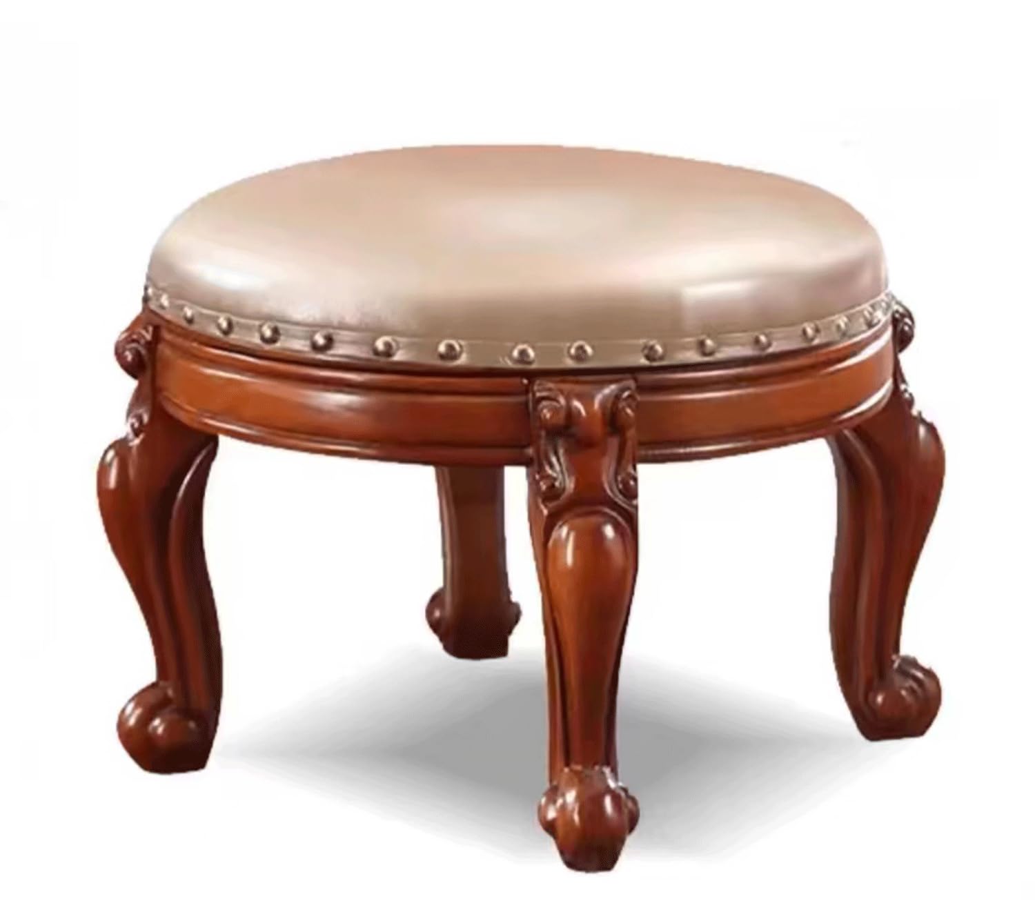 Tabouret de table basse Champagne chic petit modèle bas 38x30cm