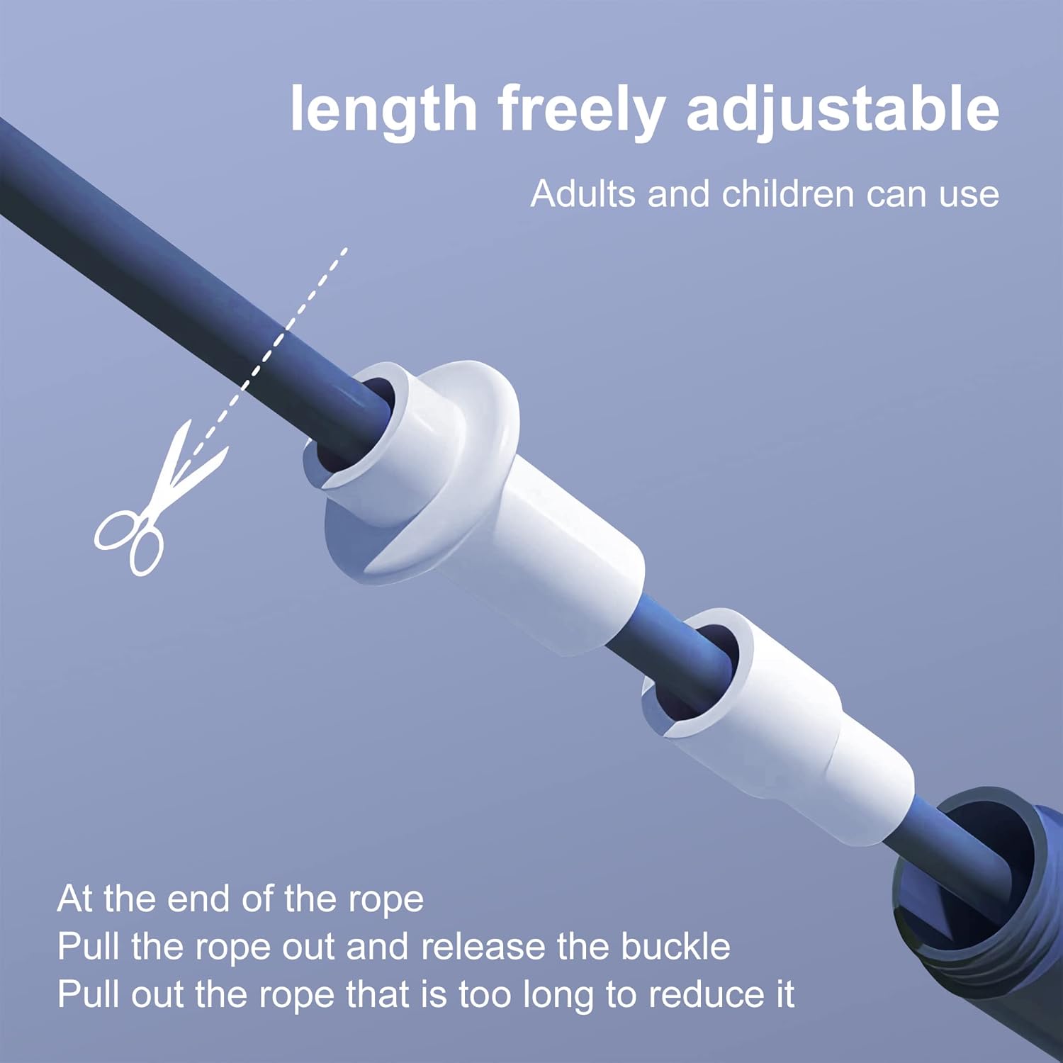 Skipping rope,Speed Jump Rope Tangle-Free 3m Adjustable For Fat Burning ...