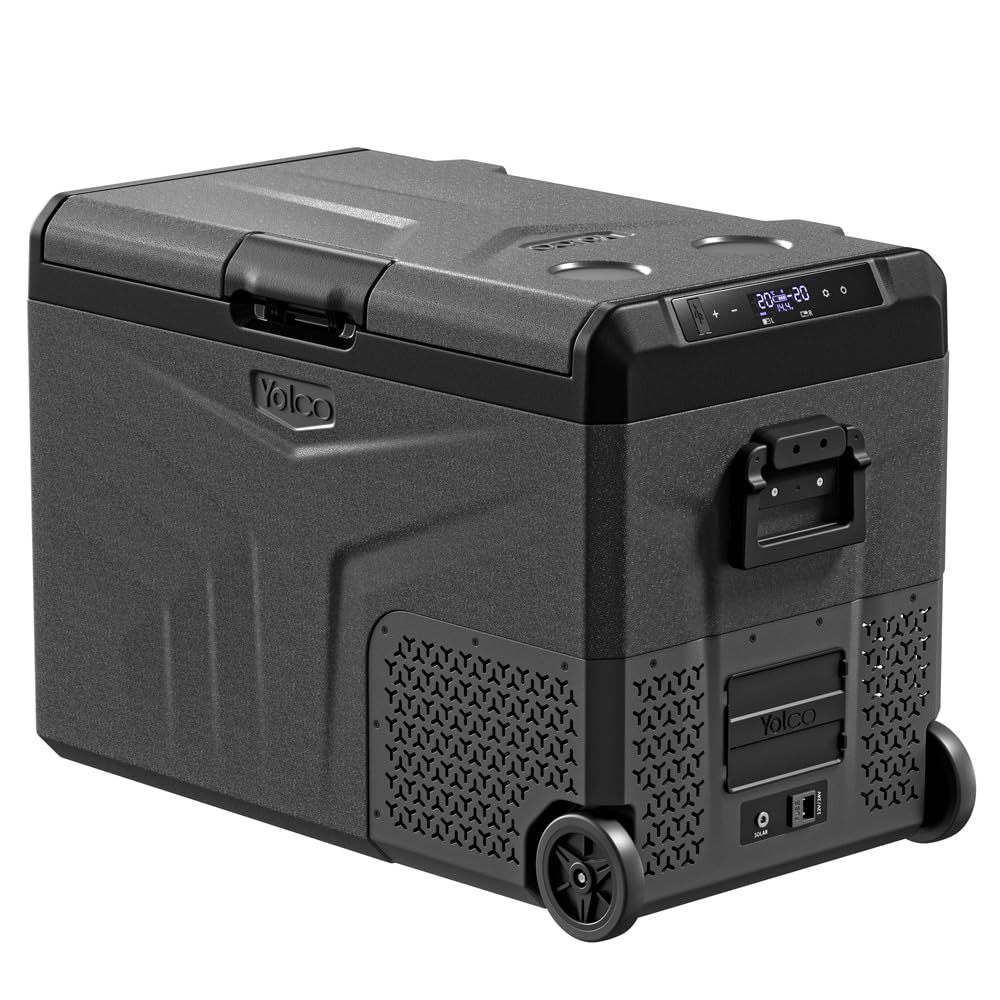 Yolco TCX60 Kompressor Kühlbox 50-60L - Dual Zone 12/24V & 100-240V
