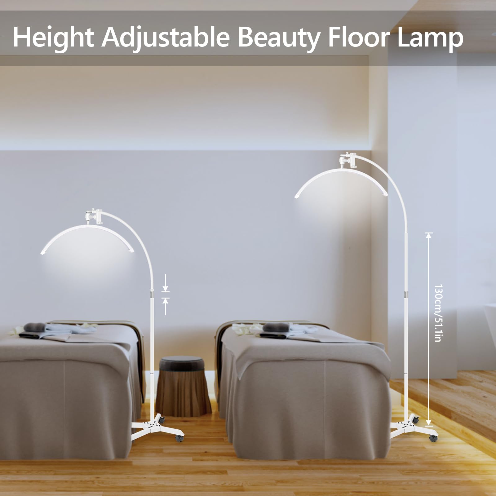 Amazon.co.jp: JingleChoo LEDハーフムーンライト まつげ用 - 高