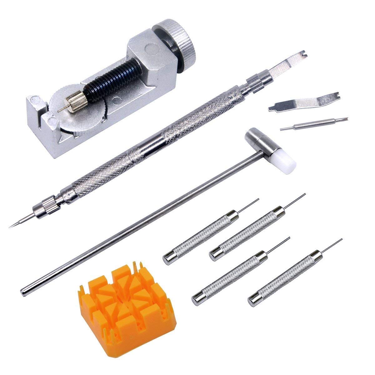 diy crafts design no # 3, watch repair, watch band strap link pin remover repair tool kit, spring bar tool set,(design no # 3, watch repair)