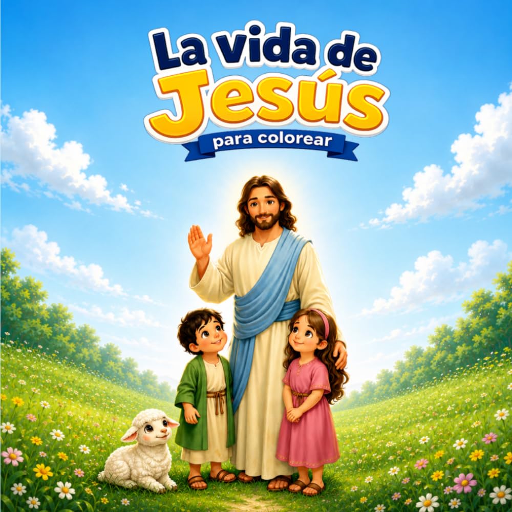 La vida de Jesús: para colorear