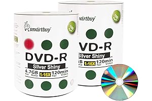 Smart Buy Bulk DVD Lot 200 Count