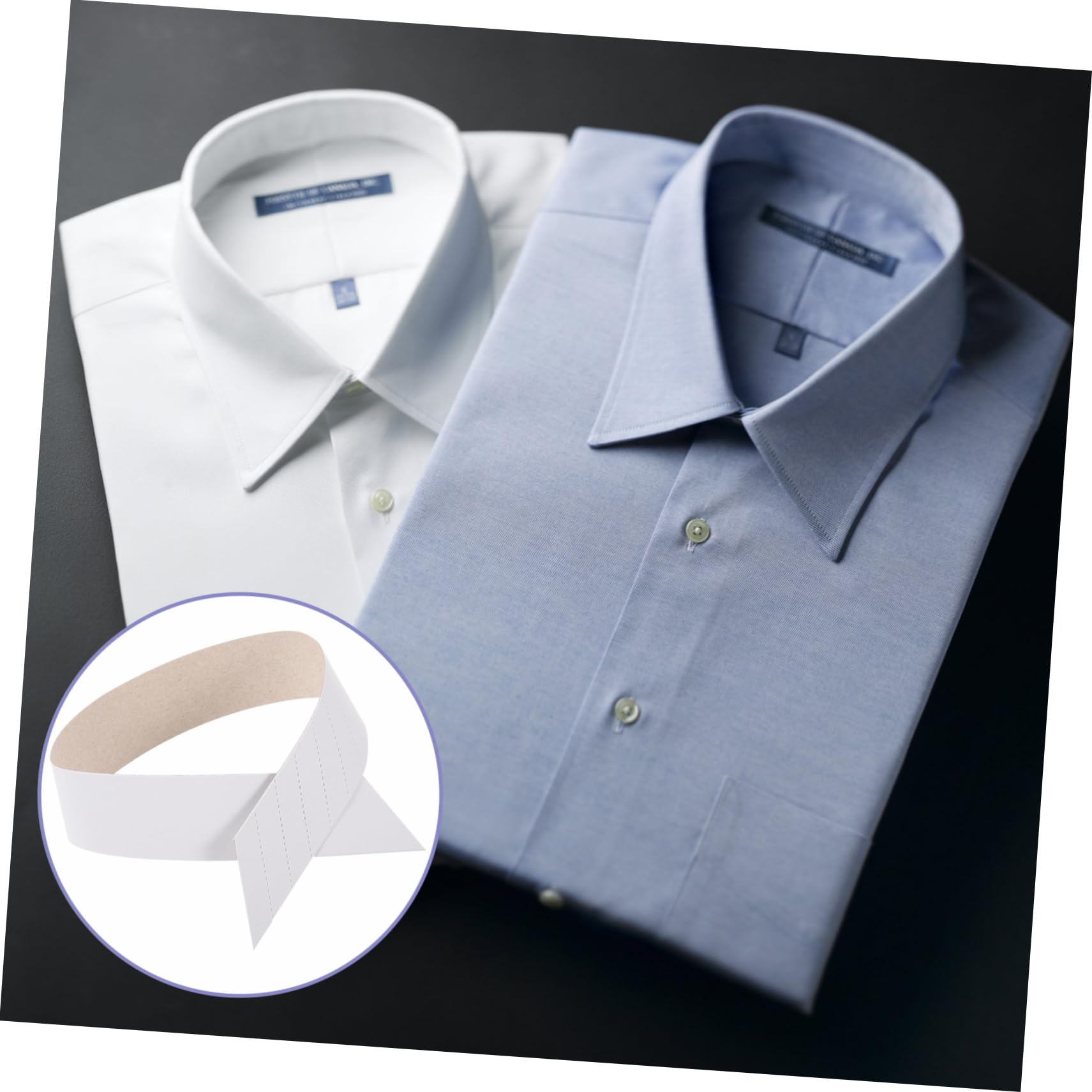 Holibanna Cuello De Camisa De Papel Camisetas Con Tirantes Cuello De Camisa Cuello De Apoyo Cuello De Camisa Con Botones De Papel Camisa Con Lengüeta Camisa De Lino Cuellos De Suéter De