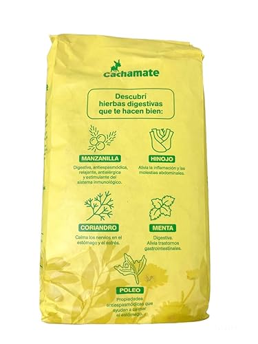 Miniatura 2 de Yerba Mate Cachamate Digestive Hierbas 22 libras  Yerba Mate Cachamate Hierbas Digestivas 1 kilo