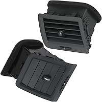 Vista 5 de Conducto de ventilación de aire AC para lado izquierdo y derecho del tablero Compatible con Dodge Challenger 2008-2014 Accesorios internos