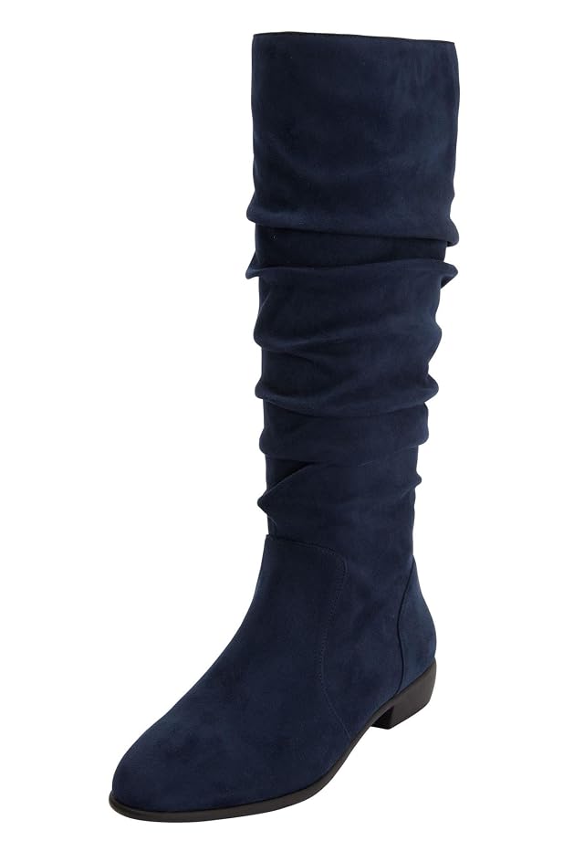 Comfortview Womens Wide Width The Shelly Wide Calf Boot