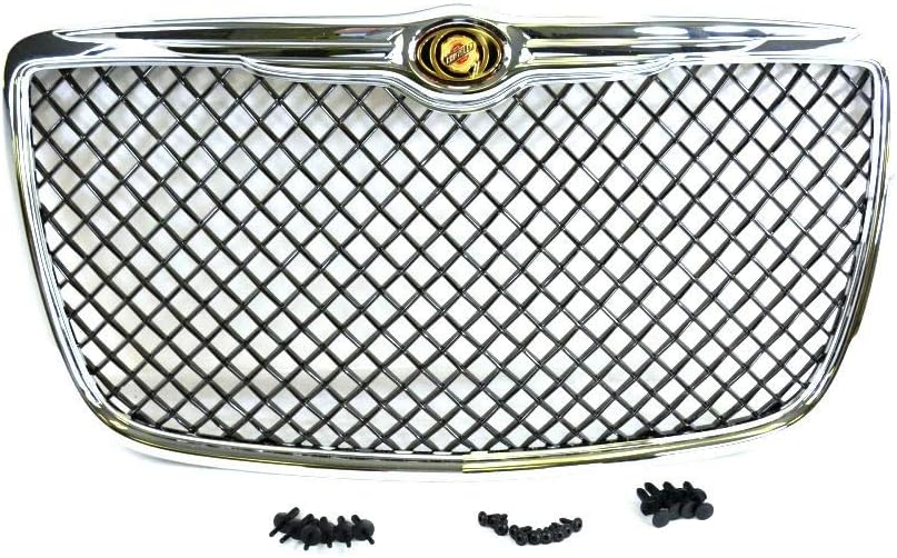 Mopar 82212090 Black/Chrome Grille