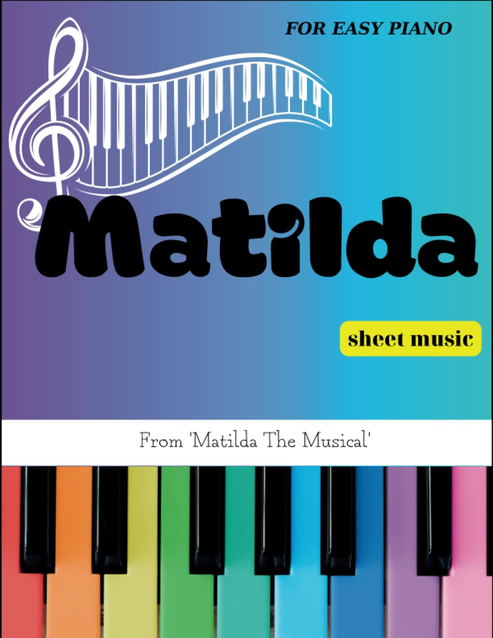 Matilda Easy Piano Music: 11 Songs For Beginners