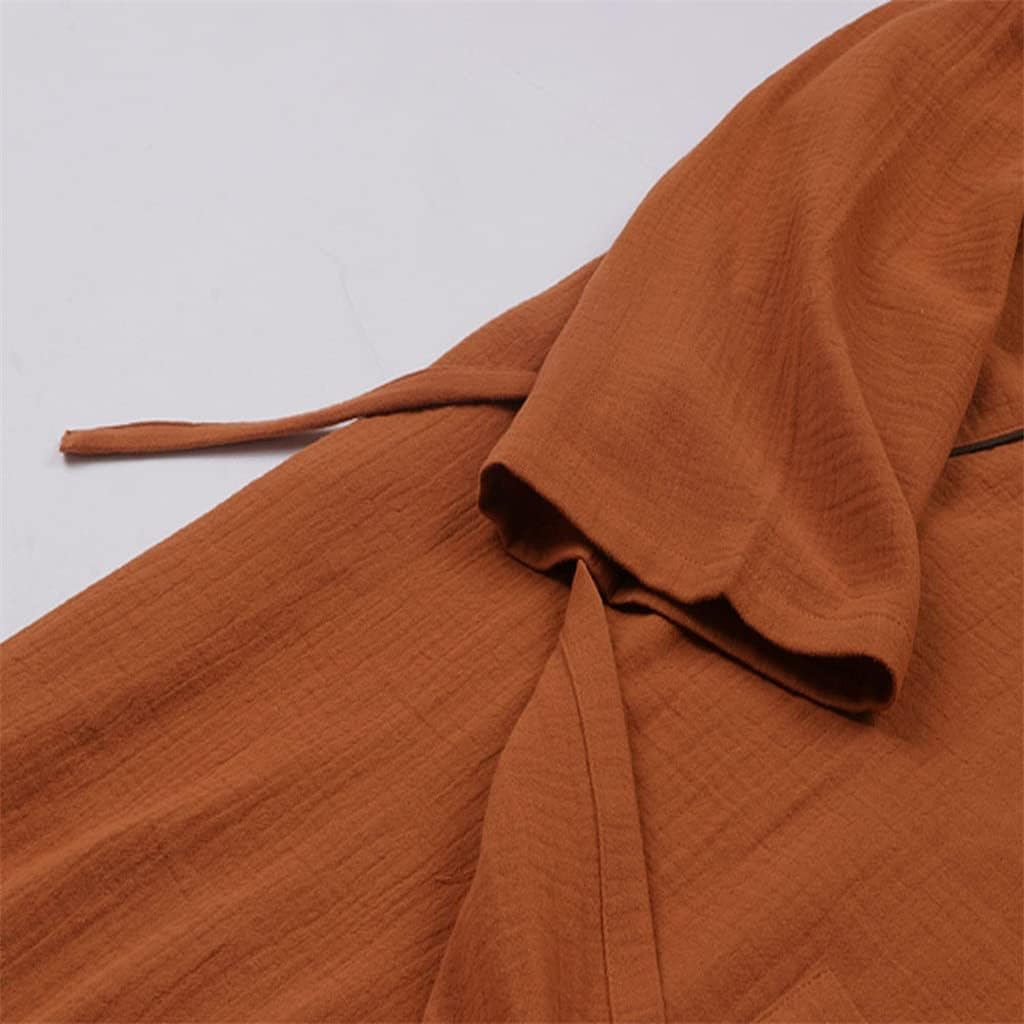 Men's Bathrobe Thin Section Breathable Bathrobe Pajamas Casual and Comfortable Home Wear Pajamas