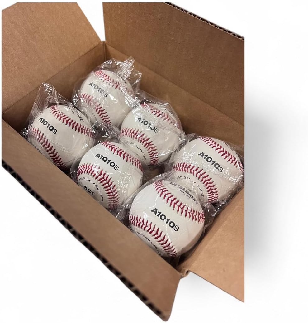 WILSON WTA1010S Baseballs 6PK