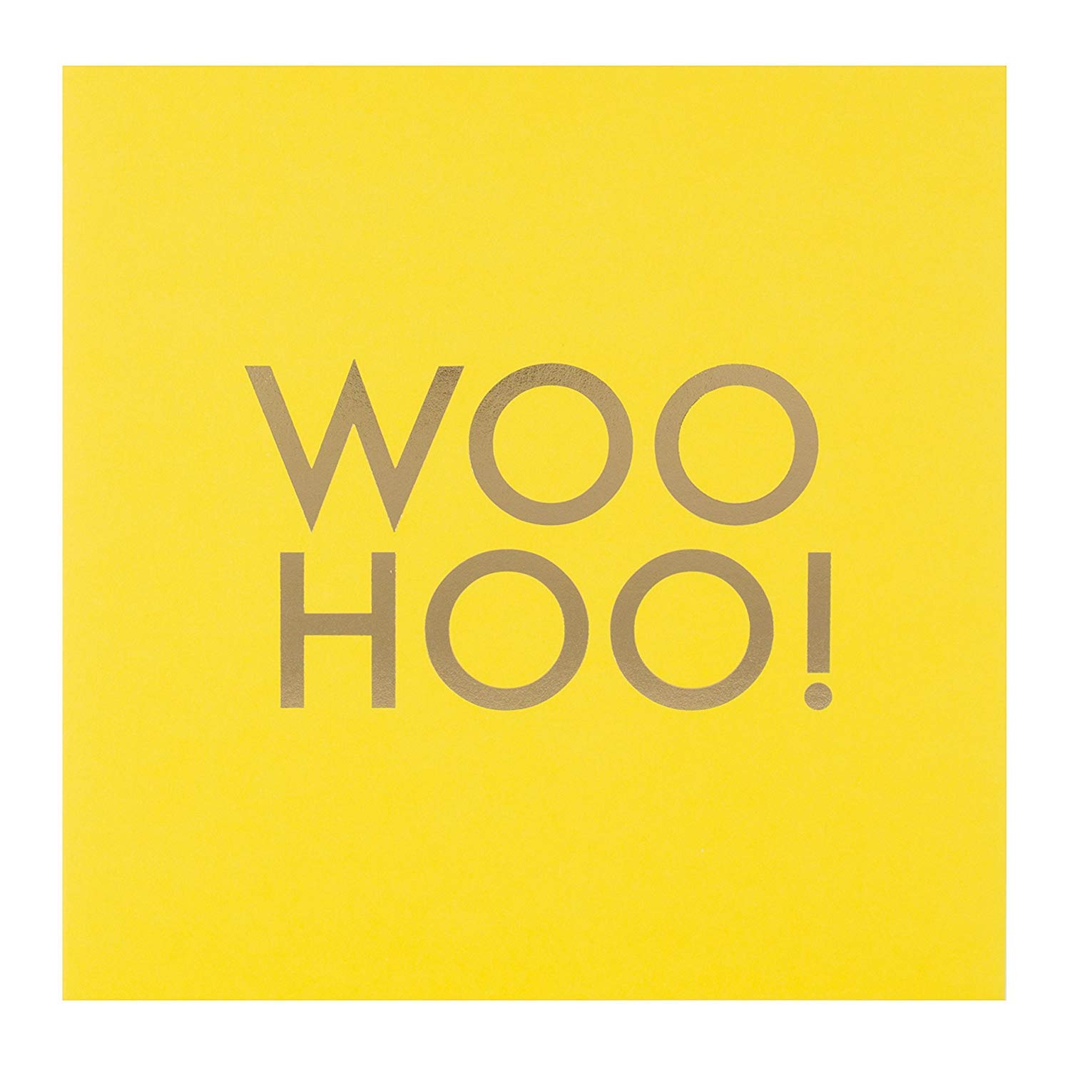 Hallmark Congratulations Card - Contemporary Foil Text Design