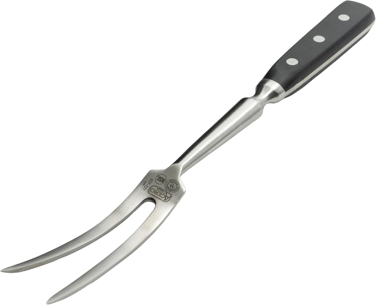 Winco 12" Cook's Fork, Forged, POM Hdl