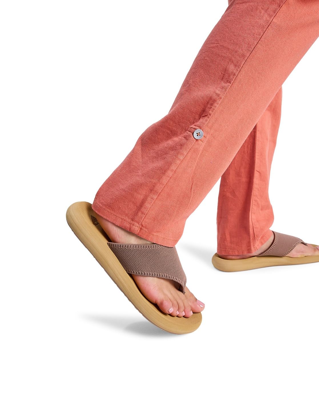 Roxy On The Seashore - Pantalón Cargo de Lino para Mujer