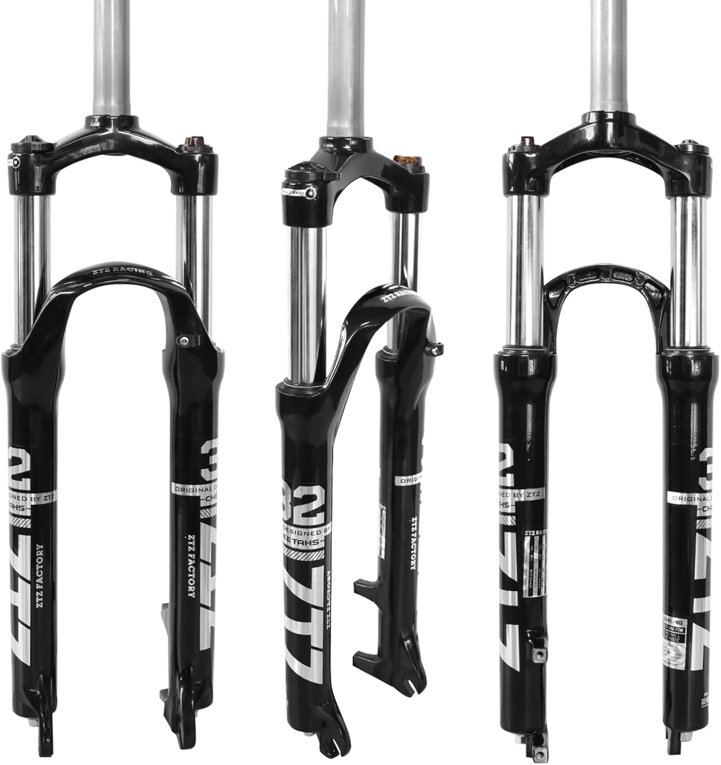 ZTZ 26"/27.5"/29" MTB Suspension Fork,100mm Travel, 9mm QR