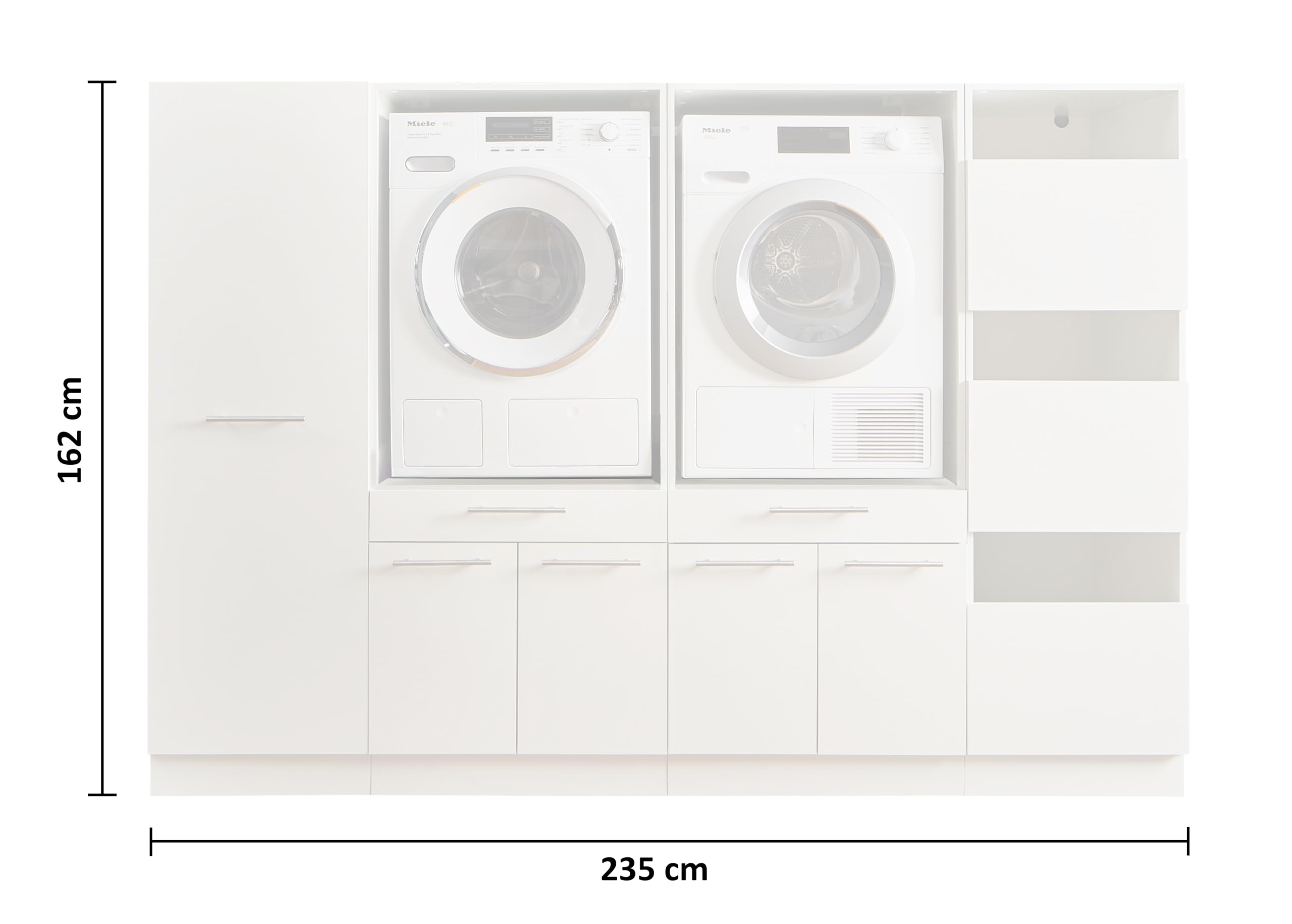 Laundreezy 2X Waschmaschinenschrank – Bild 5