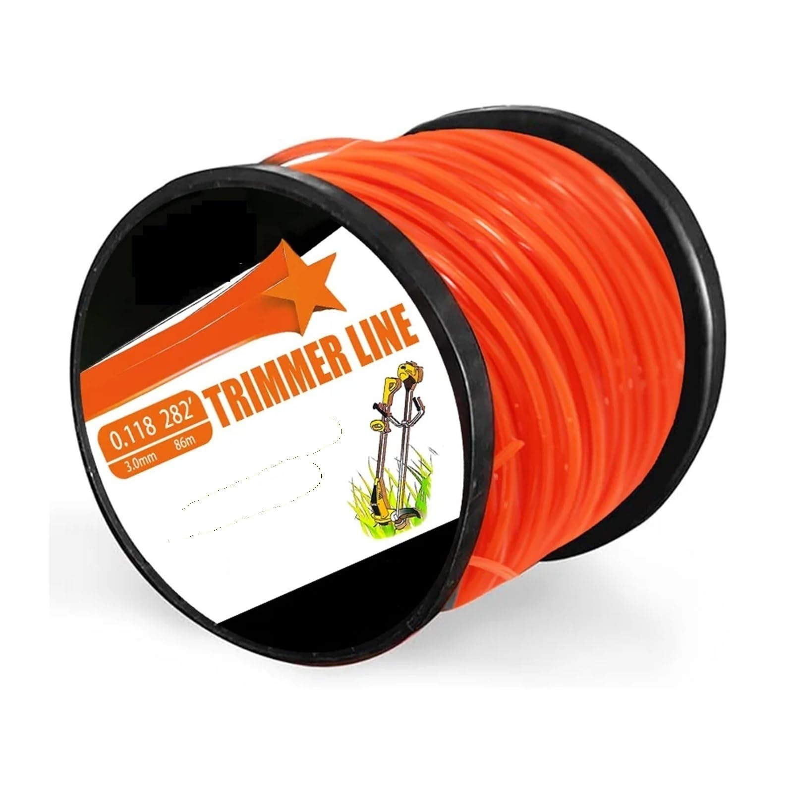 Generico Bobina Filo tagliaerba Nylon Ottagonale 2,4 mm