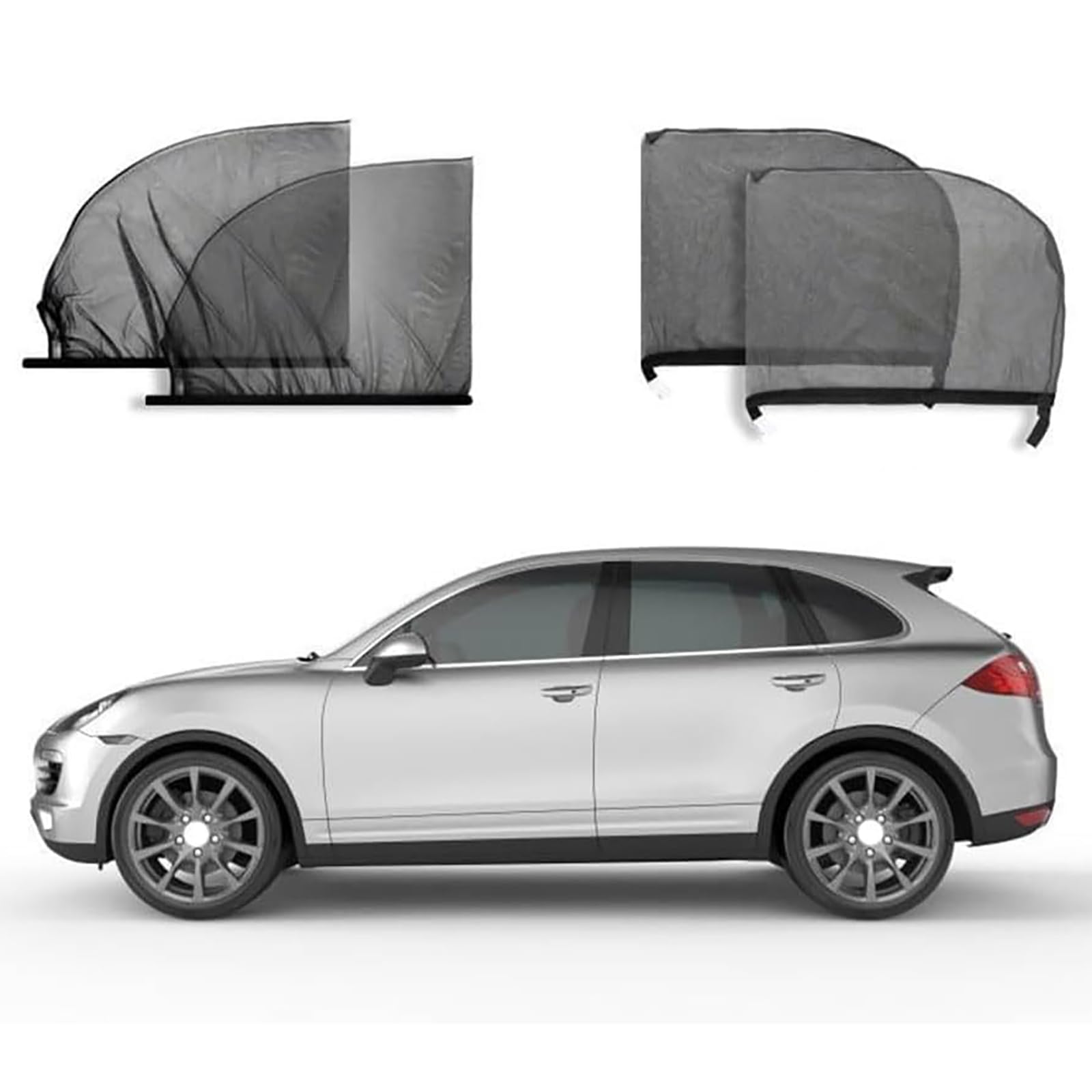 Amazon.com: 4Pcs Car Side Window Sun Shade For Maserati Levante