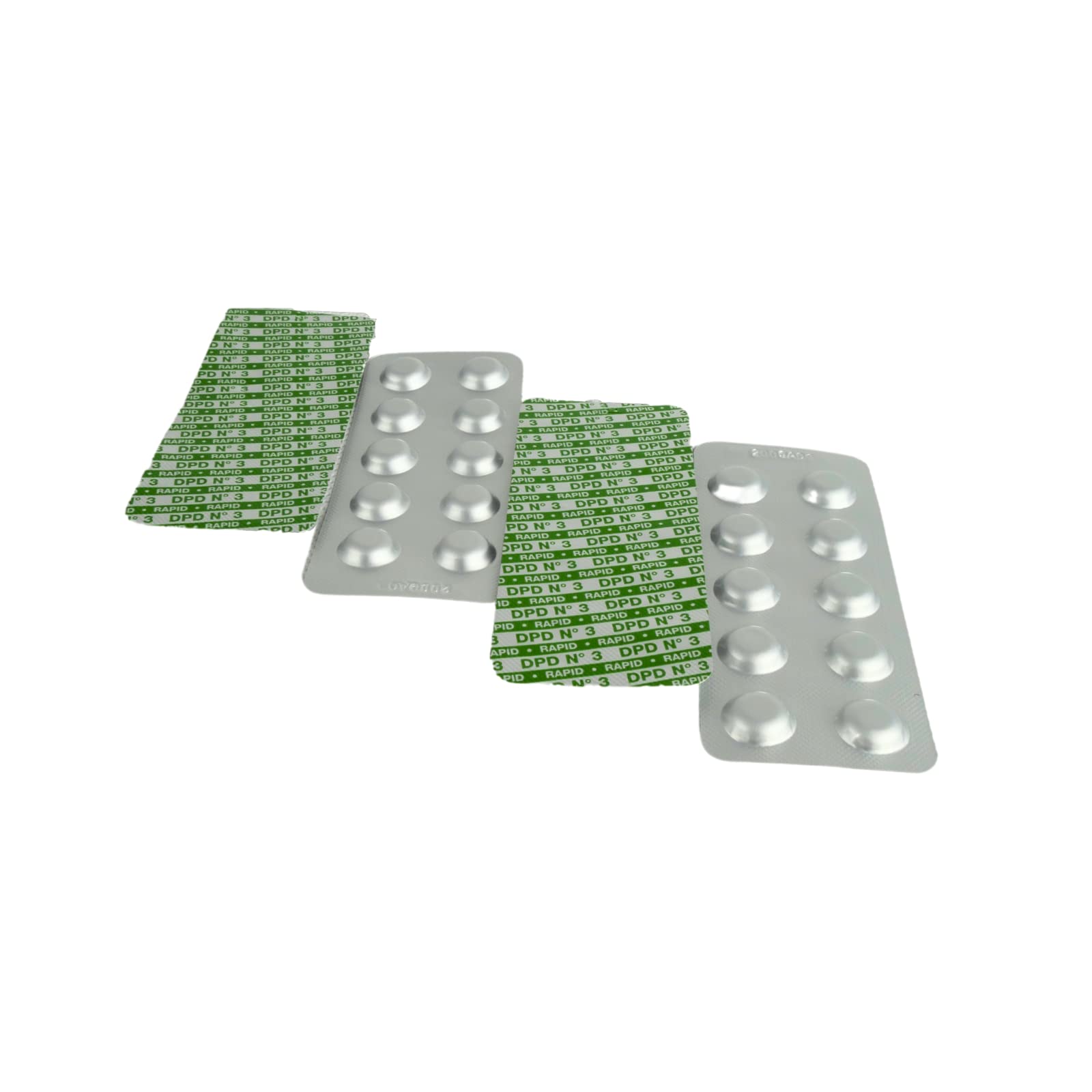 Well2wellness® Lot De 500 Pastilles De Test DPD N° 1 (chlore Libre