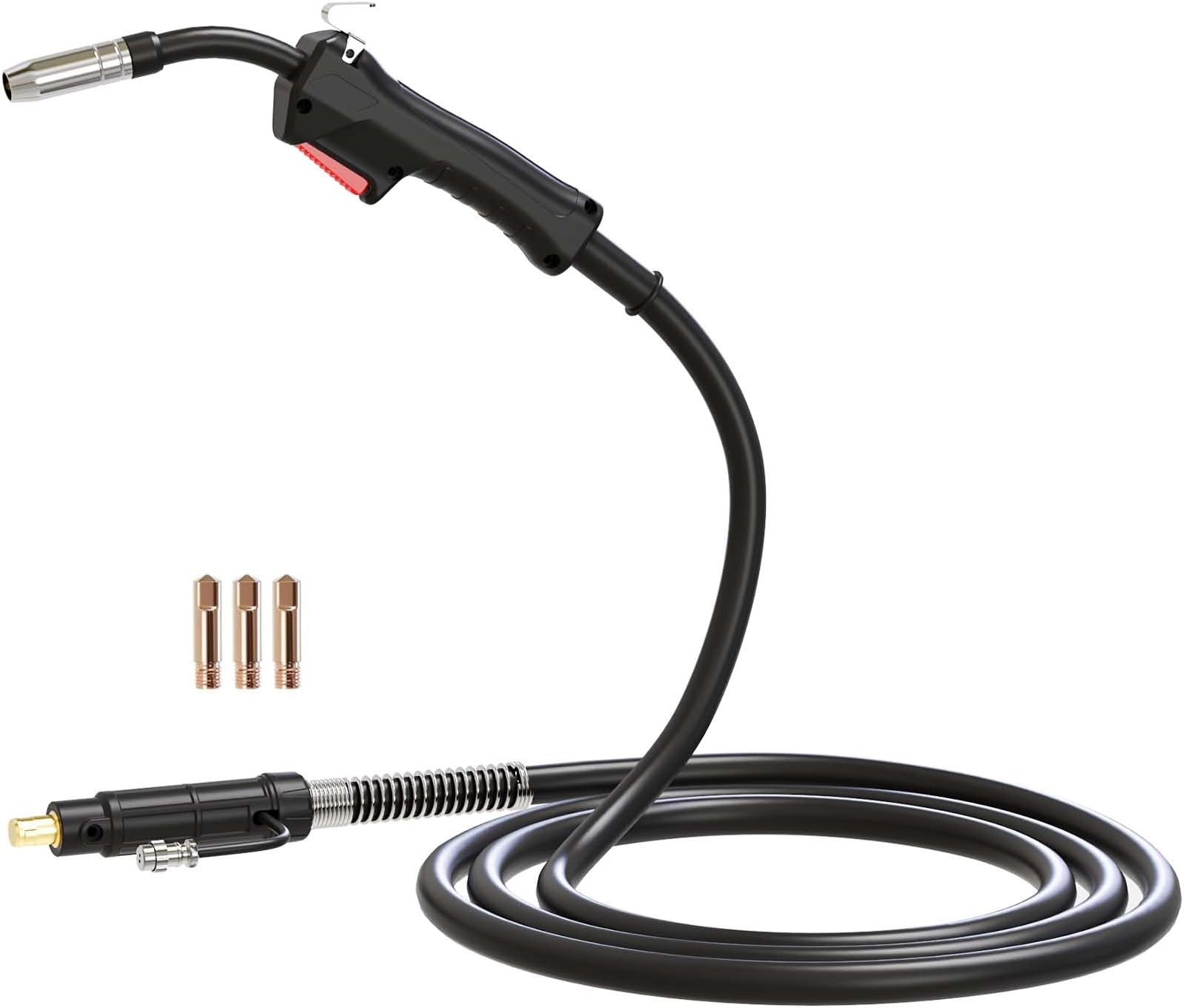 Semi-Automatic Welding Torch 2.5M MIG Welding Torch 120A TM-14AK Torch Cord for Semi-Automatic Welders Compatible with LIFT M-140