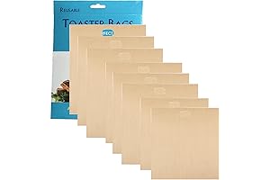 Nonstick Reusable Toaster Bags 8 Pack