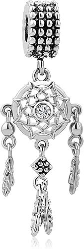 Dije de dibujos animados de hadas compatible con pulsera Pandora, corona de oro de princesa, flores, amor, mujer, hija, nieta, cumpleaños