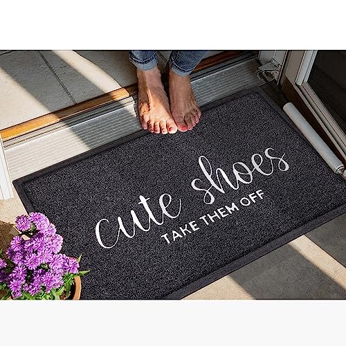 Tapis de bienvenue robuste en PVC durable et envers caoutchouc lourd