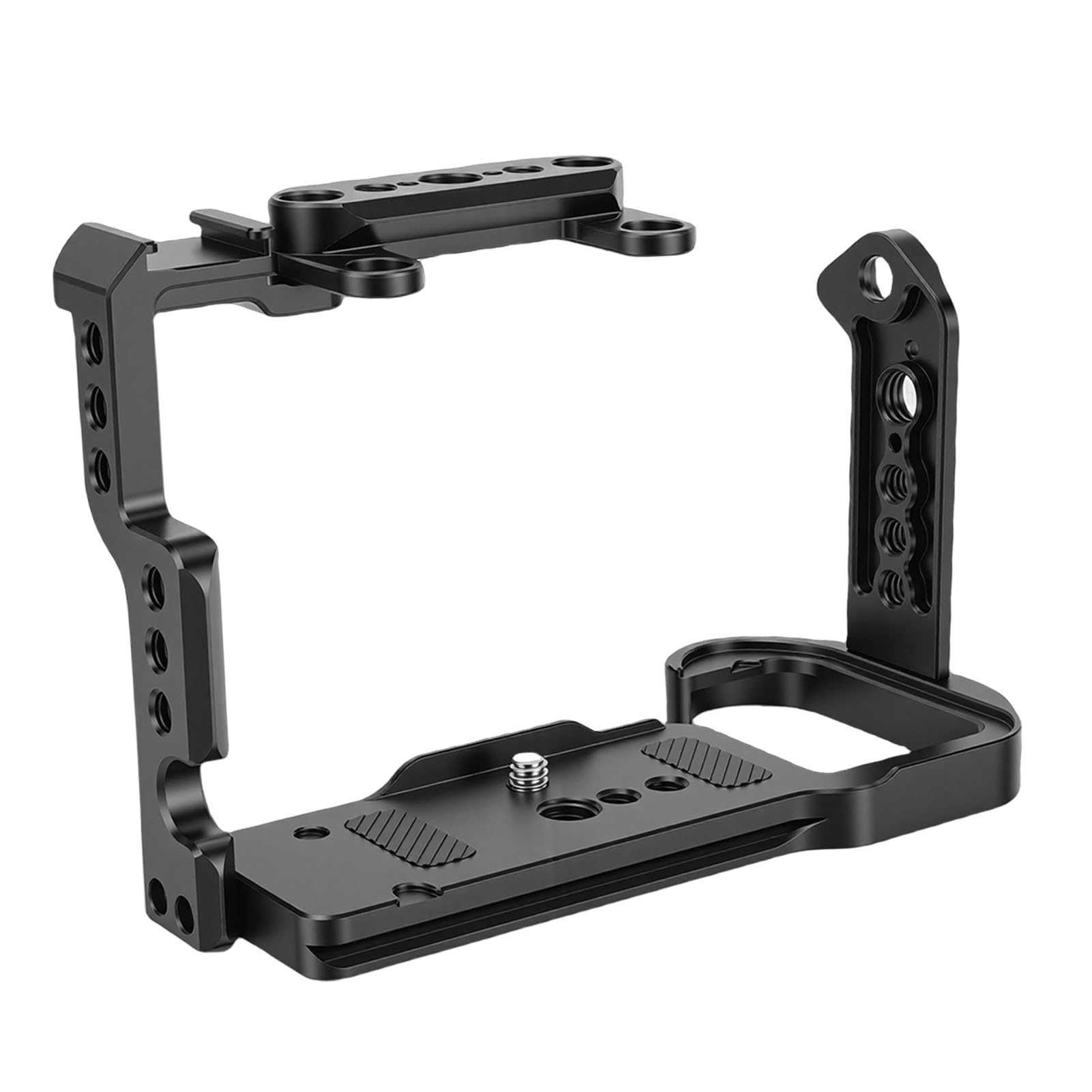 Metalowa Klatka Kamery, Rama Rozszerzająca do Aparatu ze Stopu Aluminium, Rama Arca Plate z Wieloma Punktami Mocowania, Idealna do Stabilizatorów RS2, RS3, RS4