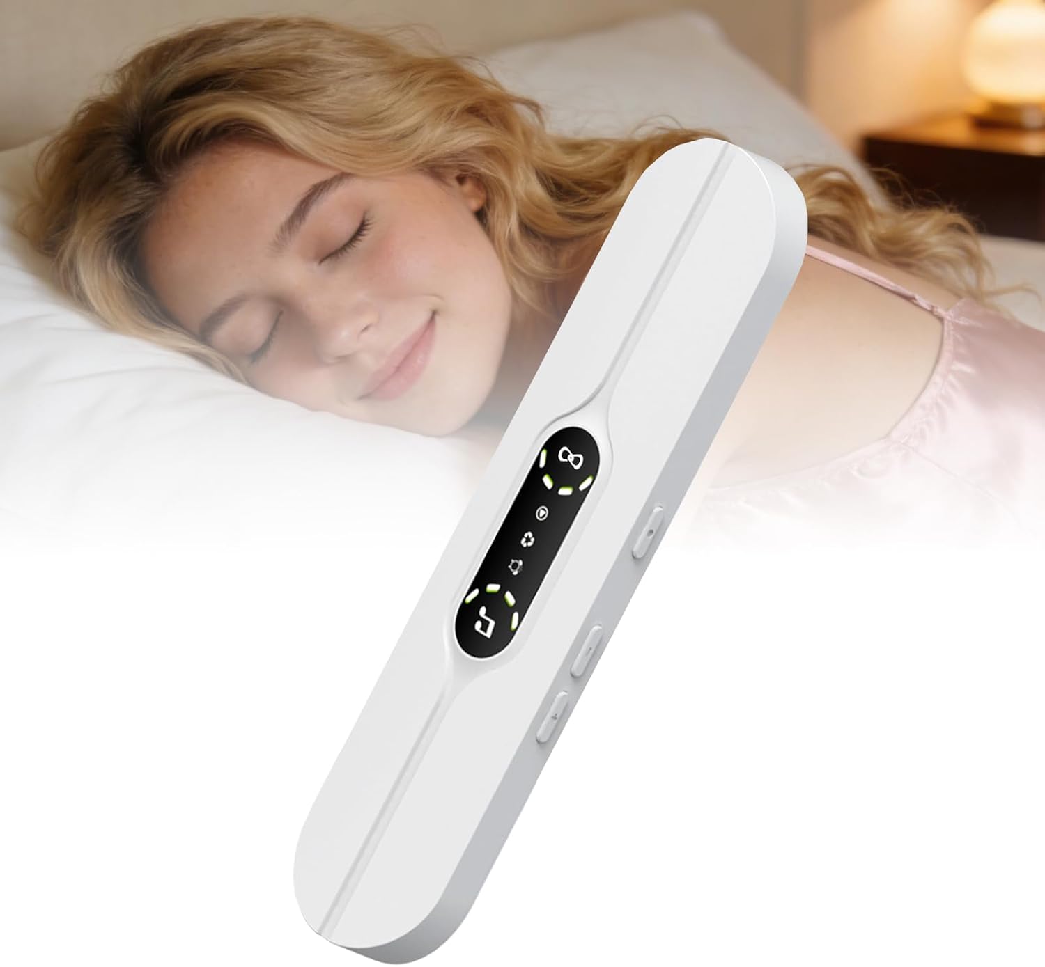 Hesond Under Pillow Speaker Bone Conduction Wireless with LED Display Timer